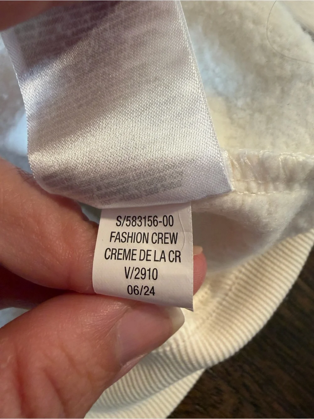 Old Navy White Sweatshirt with Pink, Mint & Lavender Hearts